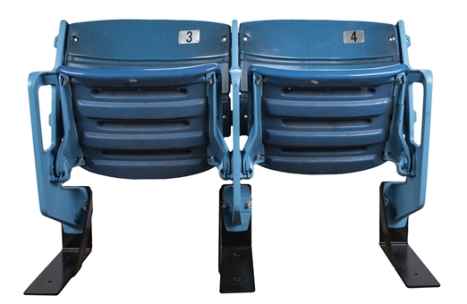 1976-2008 Yankee Stadium Seat Pair (Yankees-Steiner & MLB Authenticated)